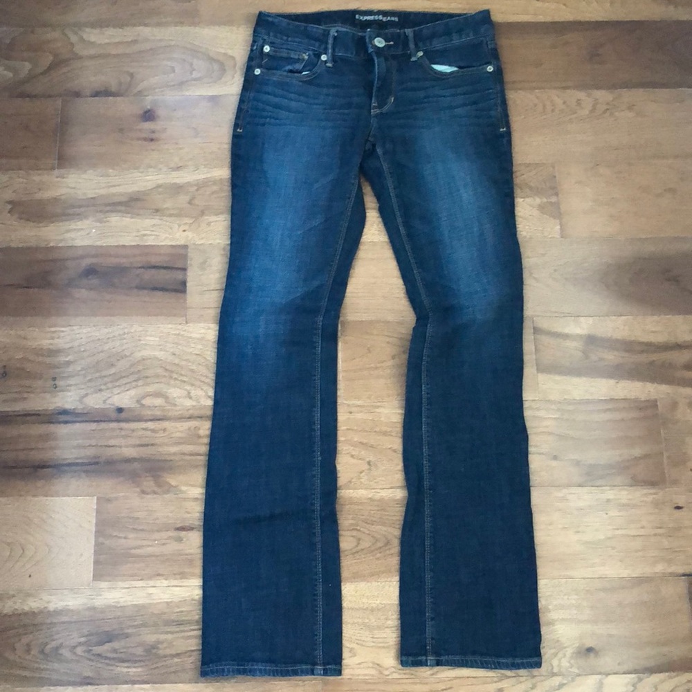 Dark wash jeans!